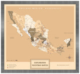 México Sepia - 3cm Platino