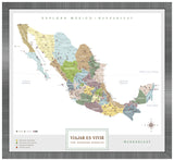 México Plata - 3cm Platino