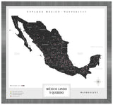 México B&N - 3cm Platino
