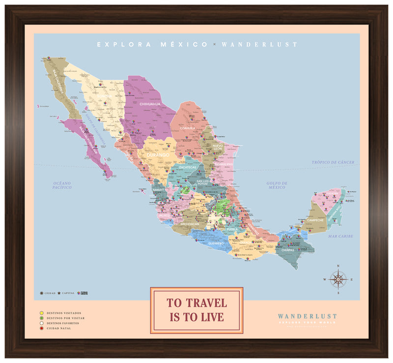 México Colorido - 4cm Chocolate