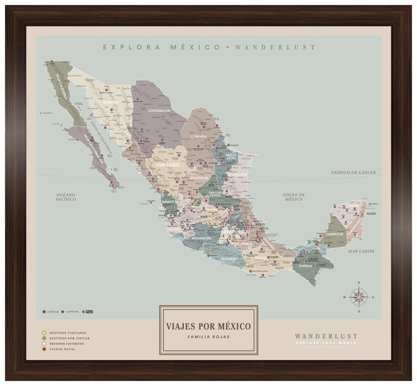 México Serio - 4cm Chocolate