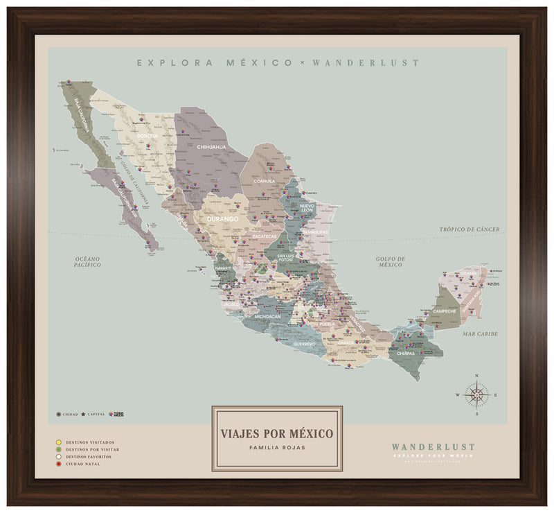 México Serio - 4cm Chocolate