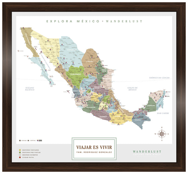 México Plata - 4cm Chocolate