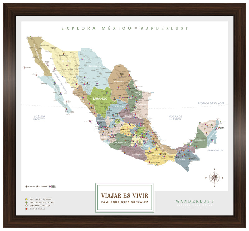México Plata - 4cm Chocolate