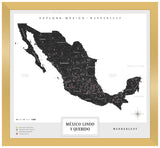 México B&N - 4cm Dorado