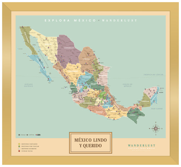 México Original - 4cm Dorado