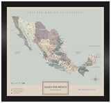 México Serio - 4cm Negro