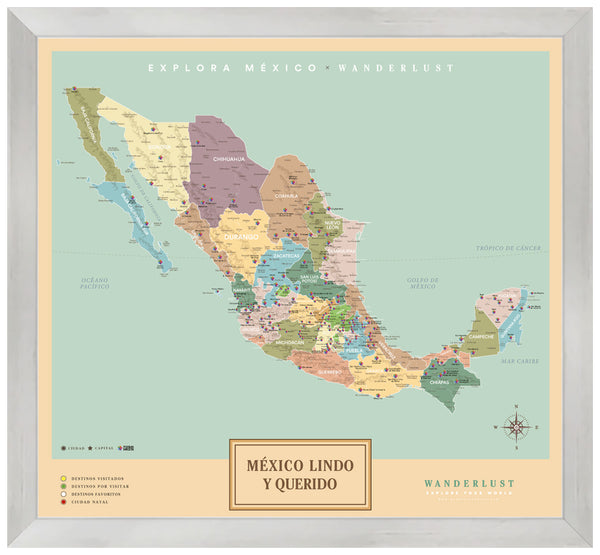 México Original - 4cm Plata