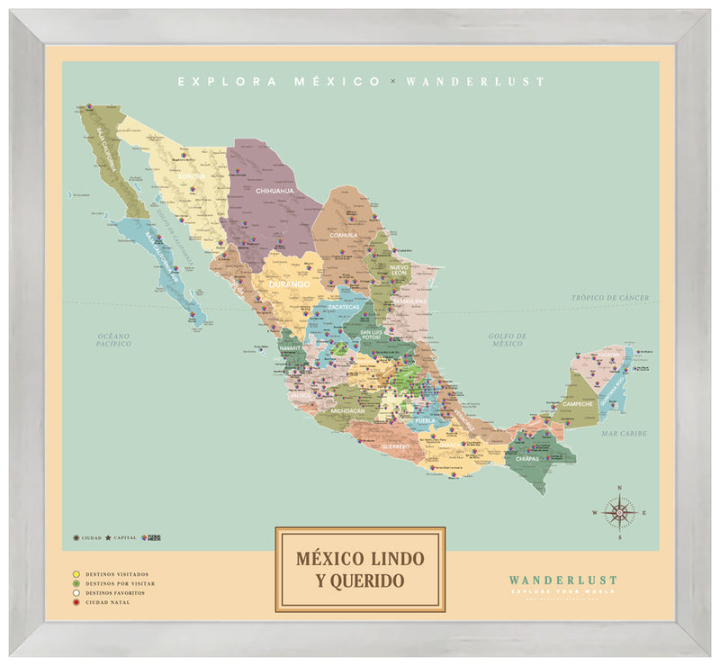 México Original - 4cm Plata