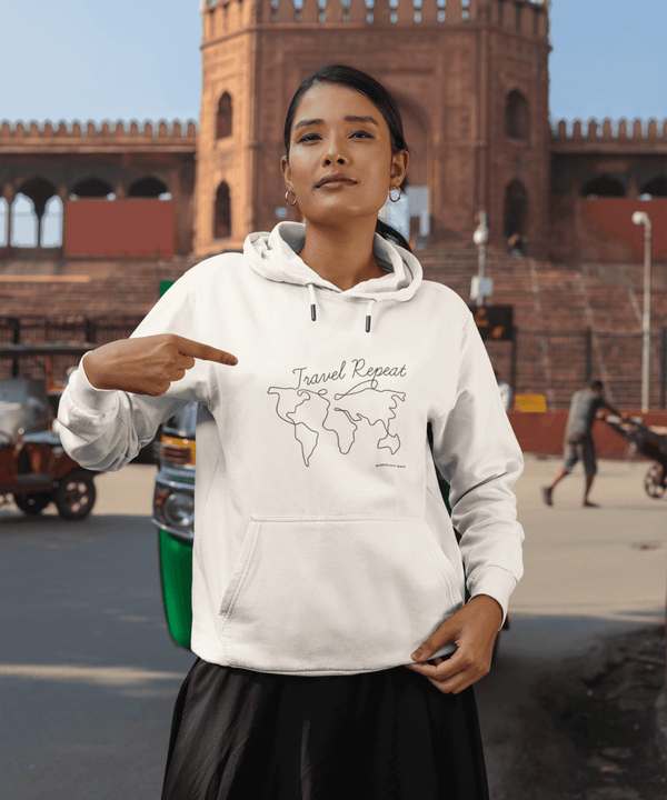 Sudadera Travel Repeat