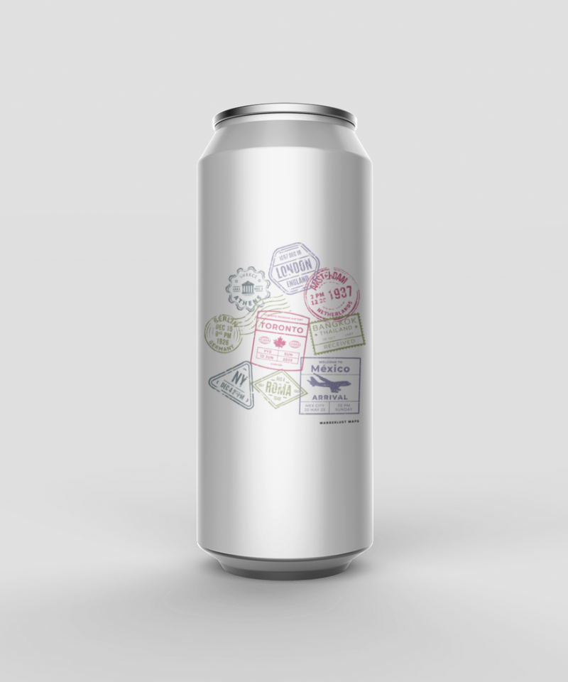 Termo Lata Stamps (diseño a color)