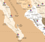 México Sepia - 3cm Plata