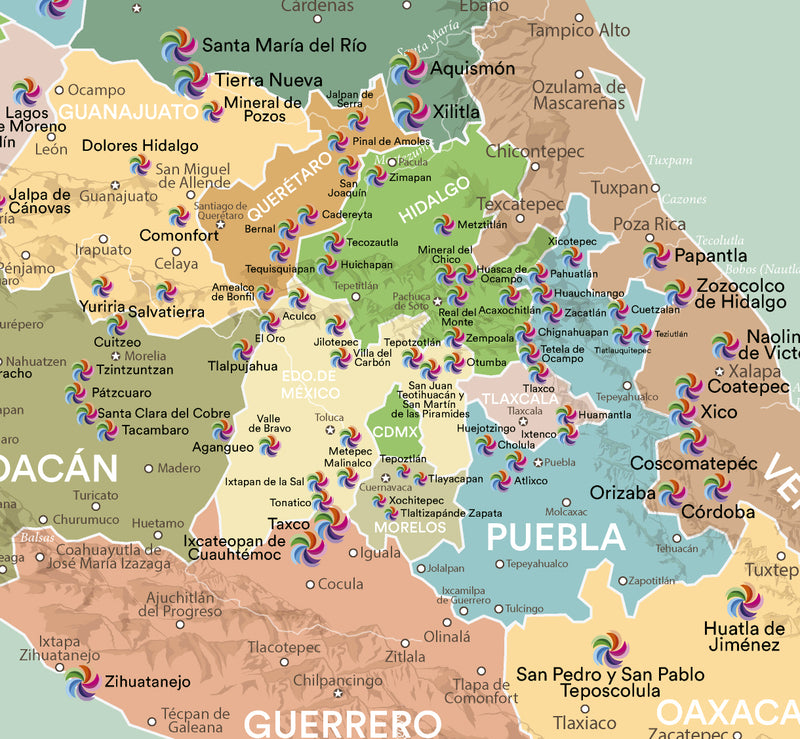 México Original - 4cm Dorado