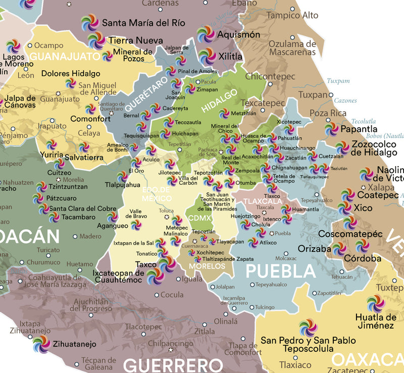 Kit Mapas Grande "Edición Silver"
