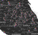 México B&N - 3cm Platino