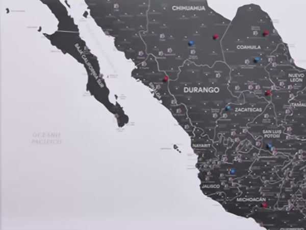 México B&N - 2cm Negro