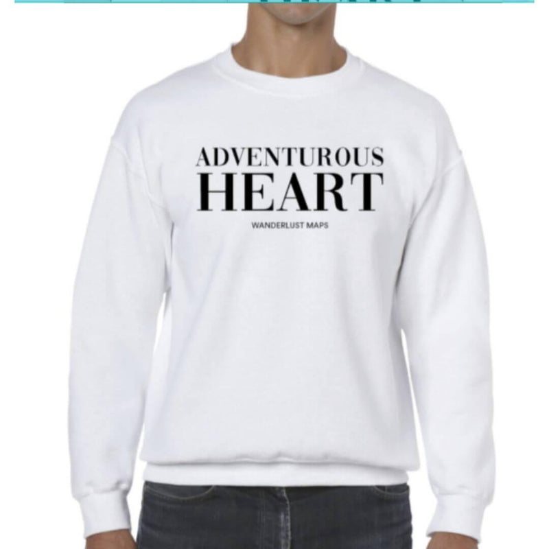 Adventurous Heart - Wanderlust Maps