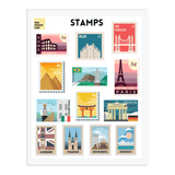 5 Planillas - Wanderlust Maps