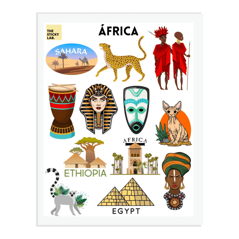 7 Planillas (Colección Completa) - Wanderlust Maps