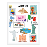 7 Planillas (Colección Completa) - Wanderlust Maps