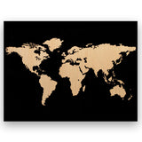 Fancy Black - Wanderlust Maps