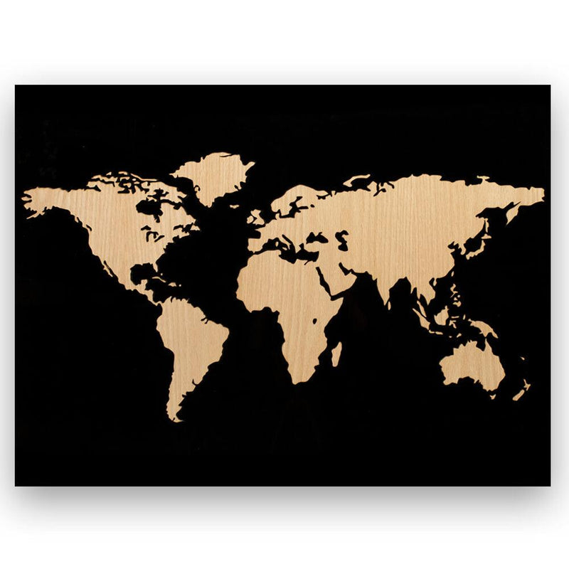 Fancy Black - Wanderlust Maps