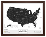 Mapa Estados Unidos - B&N - Wanderlust Maps