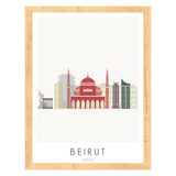 Beirut - Wanderlust Maps