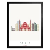 Beirut - Wanderlust Maps