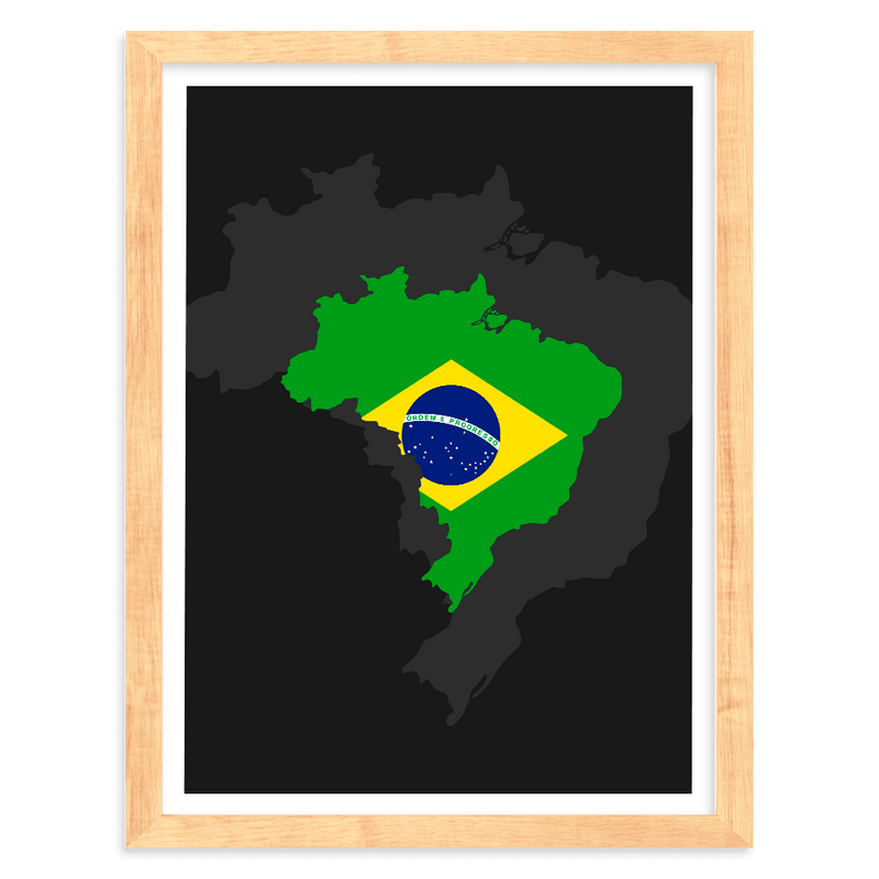 Brasil - Wanderlust Maps