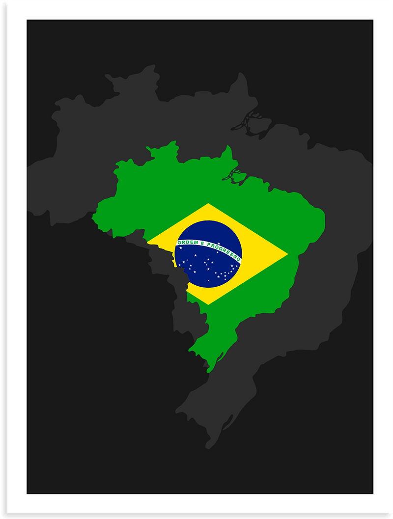 Brasil - Wanderlust Maps