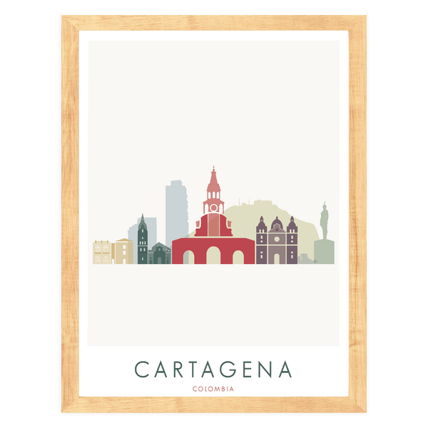 Cartagena - Wanderlust Maps