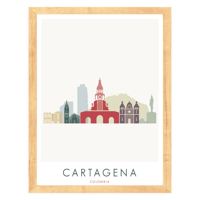 Cartagena - Wanderlust Maps