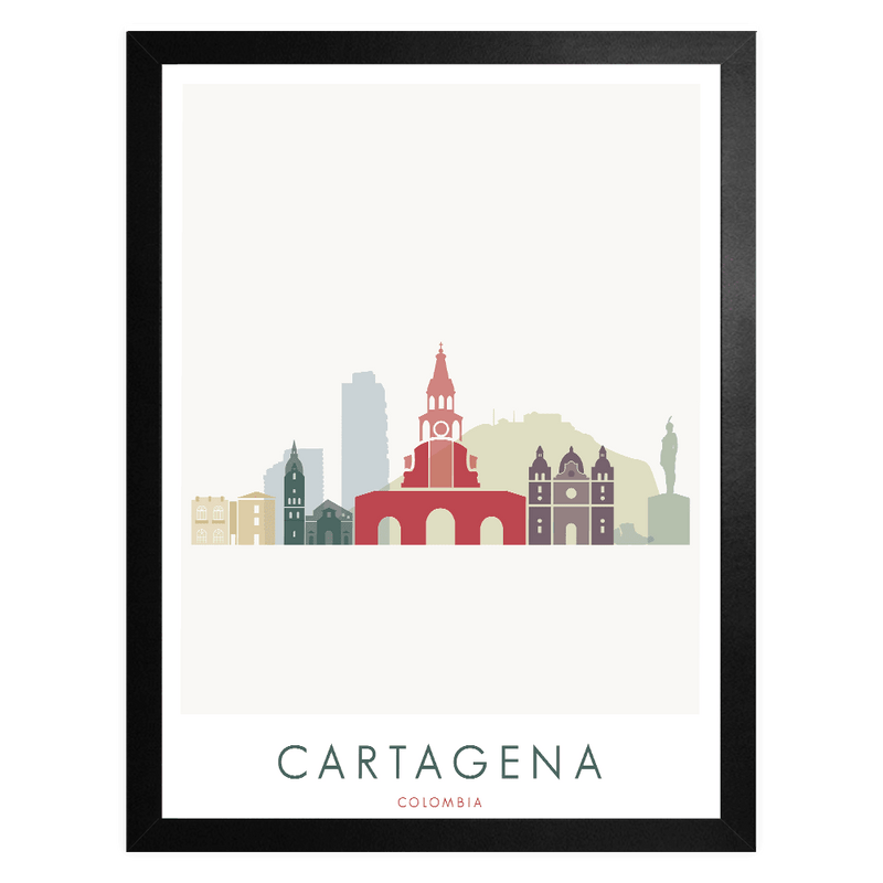 Cartagena - Wanderlust Maps