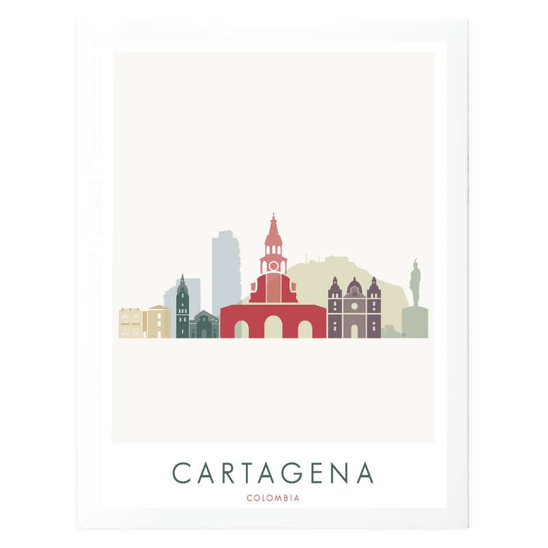 Cartagena - Wanderlust Maps