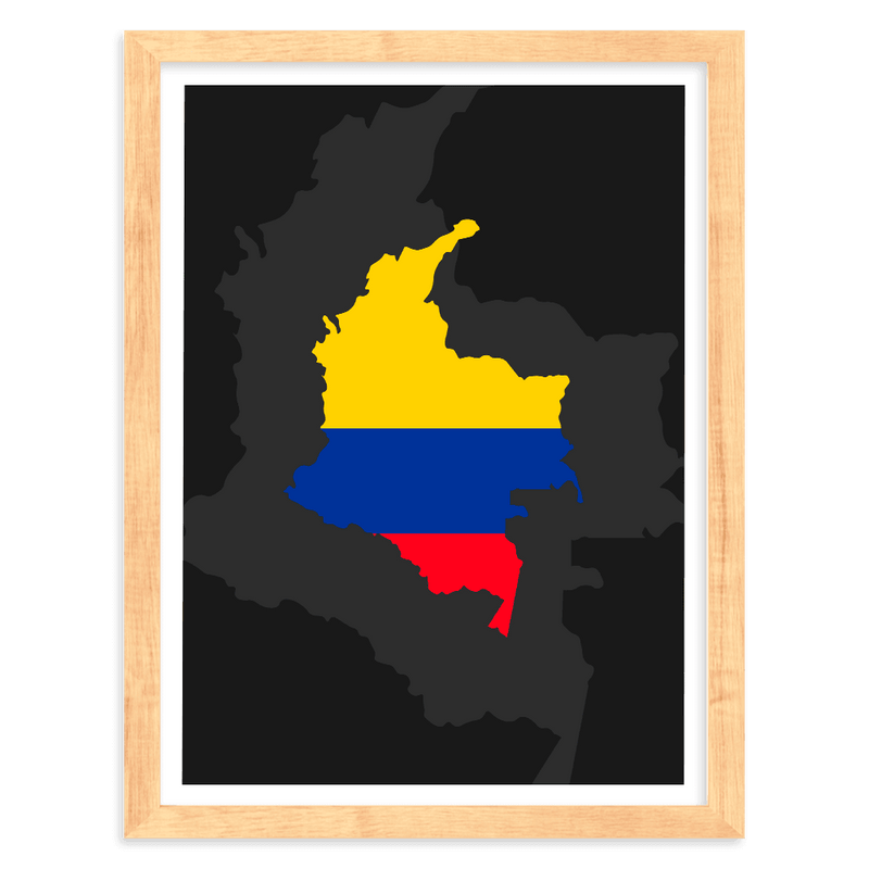 Colombia - Wanderlust Maps