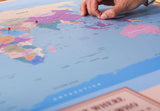 Colorido – 4cm Platino - Wanderlust Maps