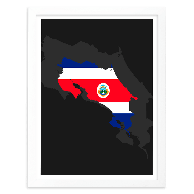 Costa Rica - Wanderlust Maps