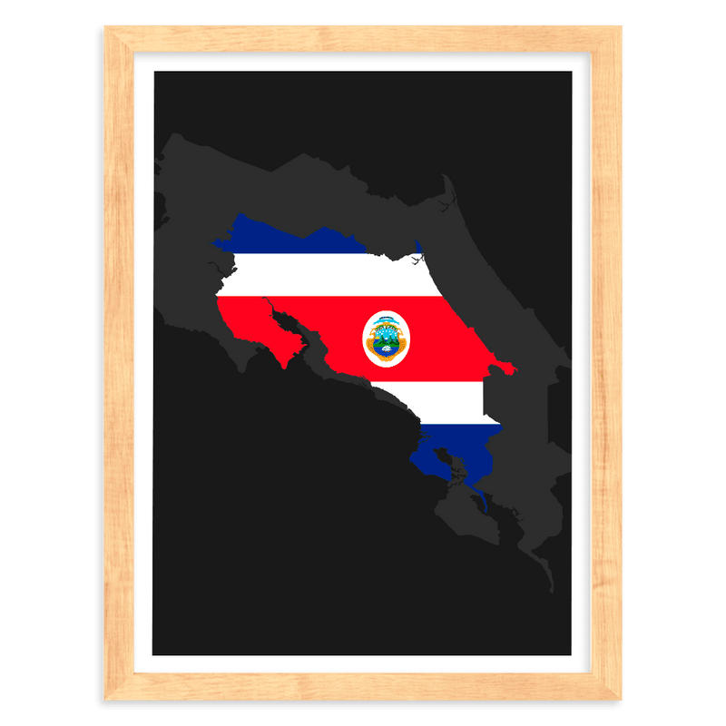 Costa Rica - Wanderlust Maps