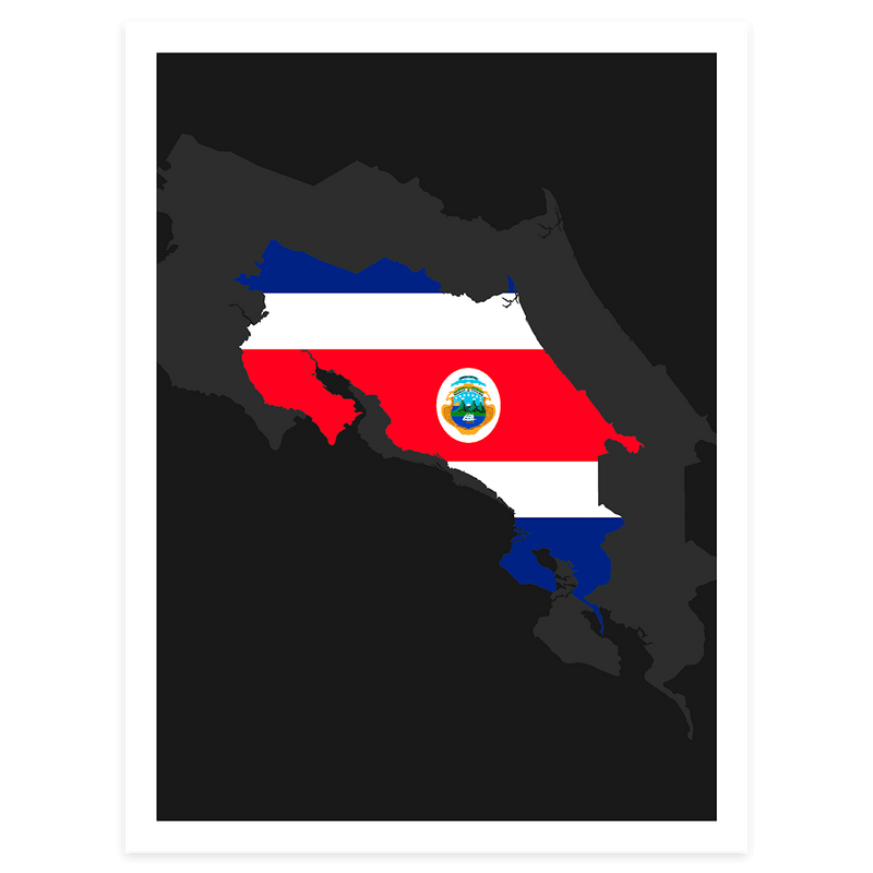 Costa Rica - Wanderlust Maps