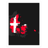 8 "Country Flag" Prints - Wanderlust Maps