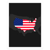 8 "Country Flag" Prints - Wanderlust Maps