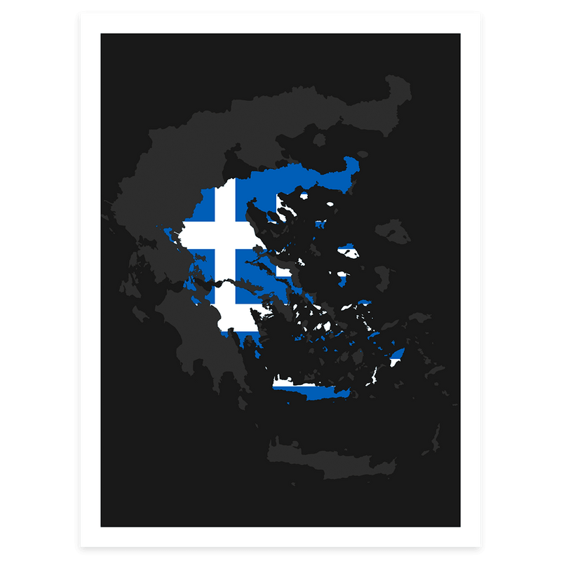 6 "Country Flag" Prints - Wanderlust Maps