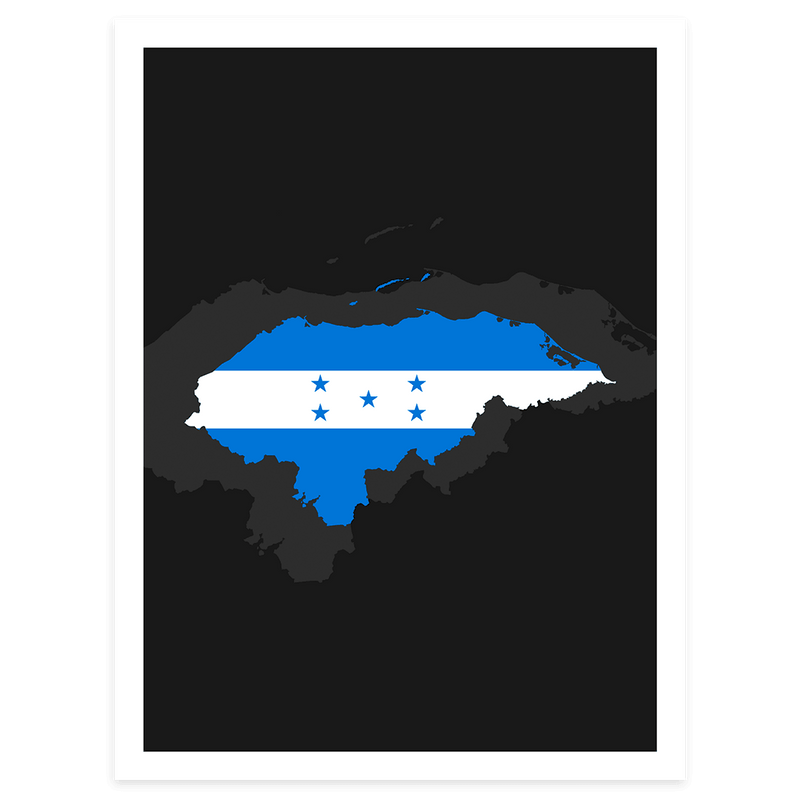 6 "Country Flag" Prints - Wanderlust Maps