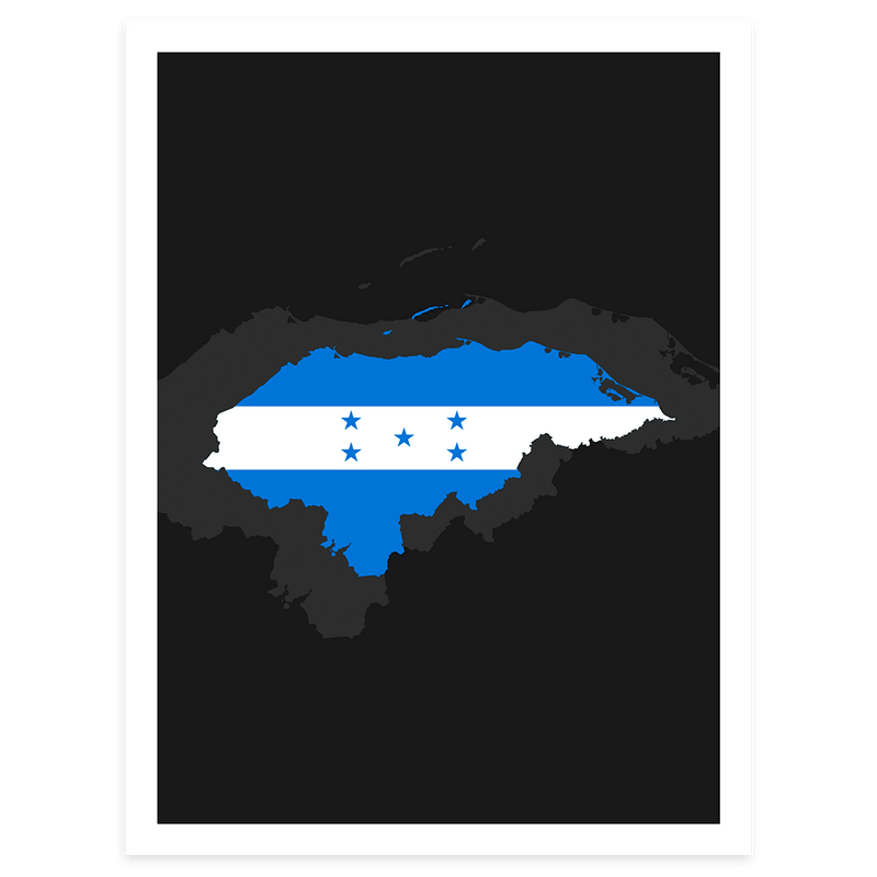 8 "Country Flag" Prints - Wanderlust Maps