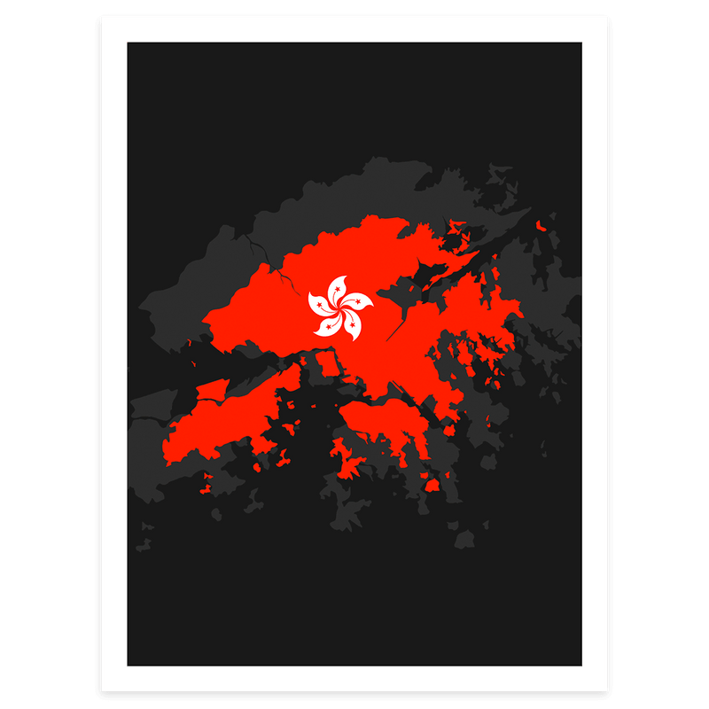 8 "Country Flag" Prints - Wanderlust Maps