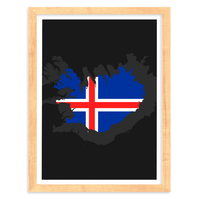Islandia - Wanderlust Maps
