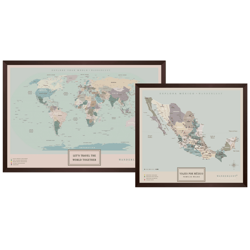 Kit "Edición Serio" - Wanderlust Maps