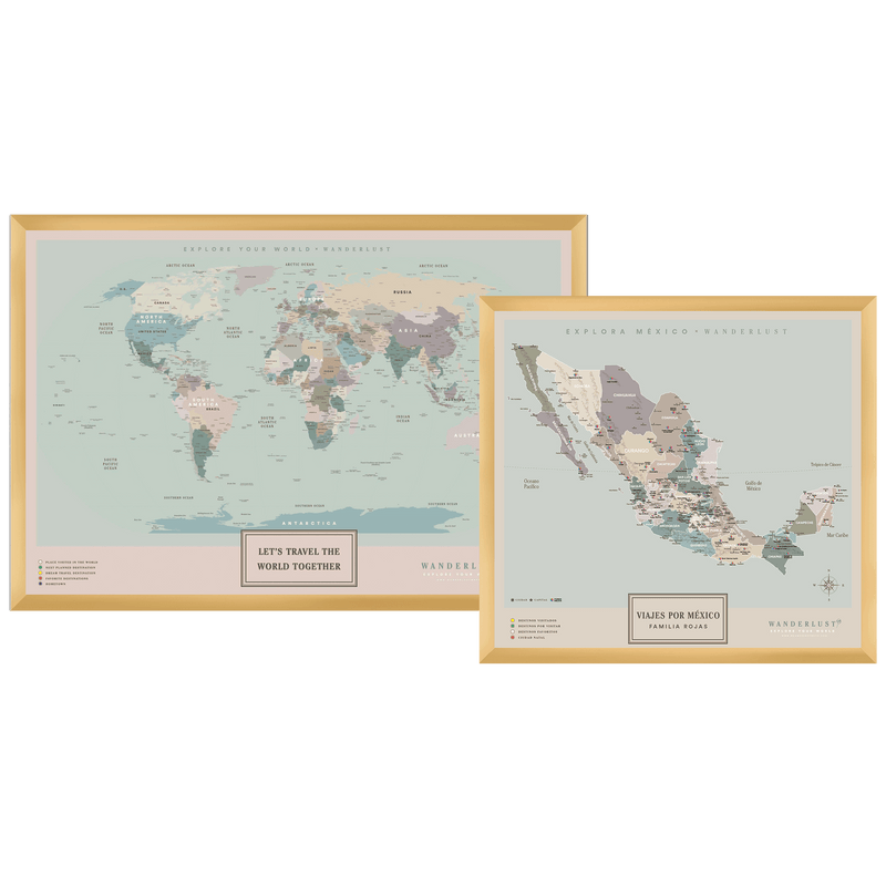 Kit "Edición Serio" - Wanderlust Maps