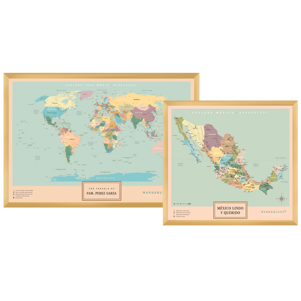 Kit "Edición Original" - Wanderlust Maps